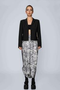 Suki Skirt-Pant Squiggle Print