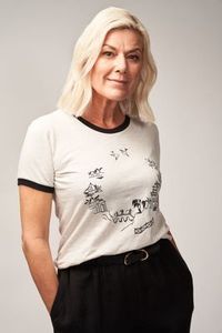 Products: Tilda Tee - with Willow Pattern print