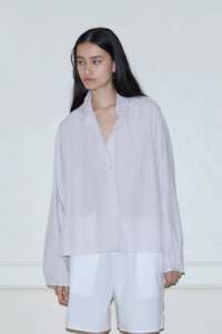 Shirts: Deiji Studios Day Shirt - Musk Stripe