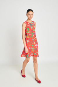 Twenty Seven Names: Twenty Seven Names Butterflies Dress - Red Floral