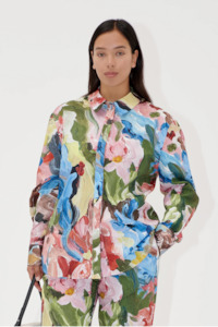 Pre Order: Stine Goya Casual Classic Buttondown - Loves Me Loves Me Not