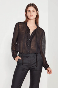 Shjark: Shjark Florence Blouse - Black