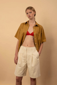 Penny Sage Nz: Penny Sage Remy Shorts - Creme