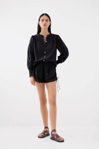 Bird Knoll: Bird & Knoll Dolly Shirt - Black