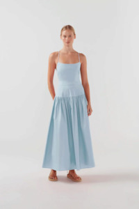 Bird & Knoll Posy Dress - Seabreeze