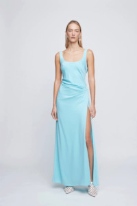 Anna Quan: Anna Quan Etta Dress - Electric Teal