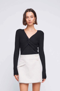 Anna Quan Luna Top - Raven