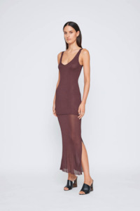Anna Quan: Anna Quan Tilda Dress - Cocoa
