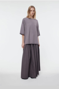 Gregory Marlon Knit Tee SS26 - Ash Lavender