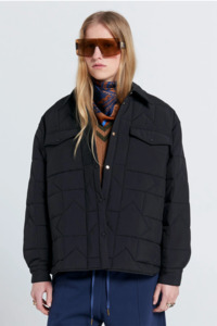 Womens Jackets Nz: Karen Walker Crest Jacket - Black