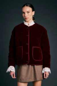 Womens Jackets Nz: Karen Walker Ashford Jacket - Merlot
