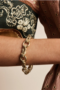 Alemais Rope Chain & Horse Clasp Bracelet