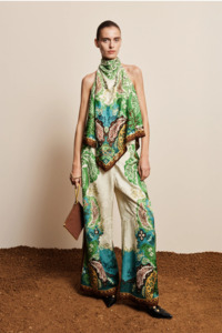 Alemais Florence Scarf Top