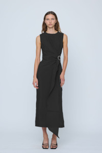 Wynn Hamlyn: Wynn Hamlyn Astrid Sleeveless Maxi Dress - Black