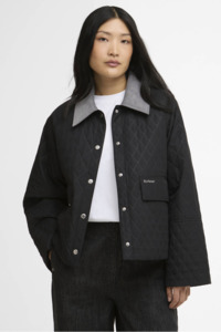 Barbour Kirby Quilted Jacket - Black/Dress