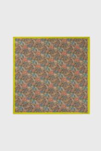 Silk Laundry Twill Scarf - Sugar Floral