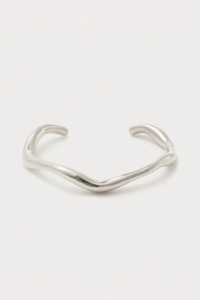 Jane Eppstein Still Wave Bangle - Silver