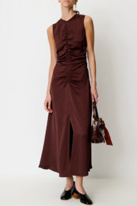 Sessun: Sessun Hayworth Dress - Moka