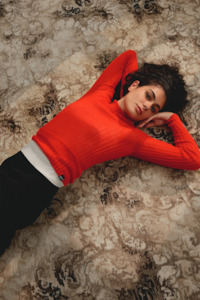 Standard Issue Merino Tulle Crew - Magma