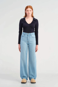 Nobody Denim: Nobody Lou Jean - Featherston Blue