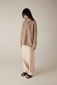 Francie Nimbus Raglan Knit - Natural