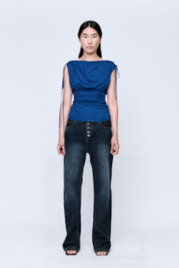 Wynn Hamlyn Matilda Knit Top - Cobalt