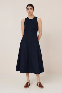 Kowtow Framework Dress - Evening Navy