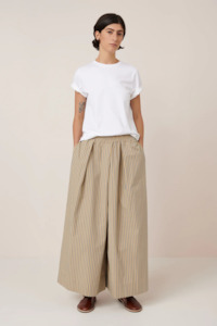 Kowtow Athena Pant - Double Pinstripe