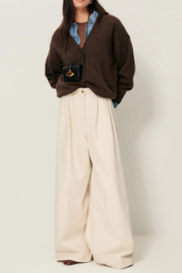 Knitwear Collection: Sessun Sweet Monroe Cardigan - Dark Stone