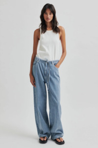 Second Female Layne Jeans - Light Blue Denim