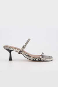 Designer Shoes Nz: Bronwyn Lou Lou - Natural Snake
