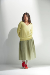 Standard Issue Merino V Neck Slouchy - Barlett