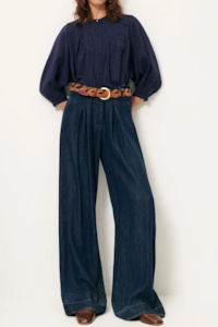 Sessun Savi Blouse - Indigo