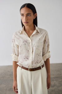 Laing Boyfriend Shirt - Floral