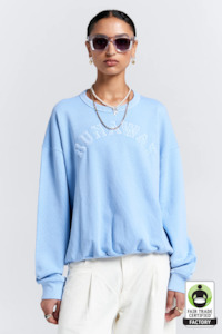 Karen Walker Runaway College Crewneck Sweatshirt - Blue