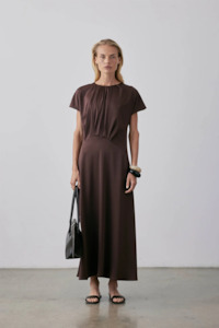 Gregory Nz: Gregory Julio Dress - Black Cherry