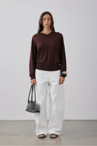 Gregory Nz: Gregory Alessandro Jumper - Black Cherry
