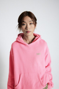 Jumpers: American Vintage Izubird Hoodie - Vintage Pink
