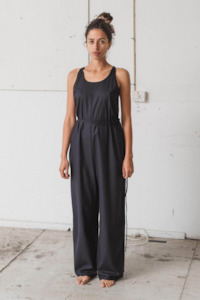 Jumpsuits Playsuits: Baserange Otay Jumpsuit - Black