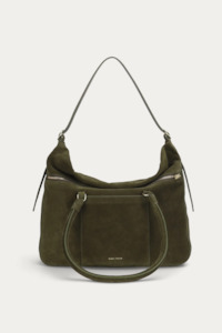 Handbags Wallets Nz: Deadly Ponies Mr Miro - Kale Suede