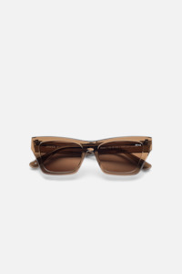 Sunglasses: James Ay Beam - Transparent Coffee