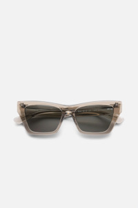 Sunglasses: James Ay Beam - Transparent Oister