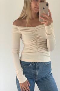 Dominique Healy Luella Longsleeve - Vanilla