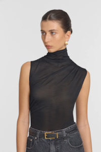 Viktoria And Woods: Viktoria & Woods Sunset Top - Black