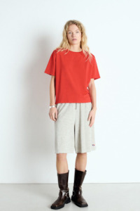 Designer American Vintage: American Vintage Fizvalley T-shirt - Vintage Strawberry