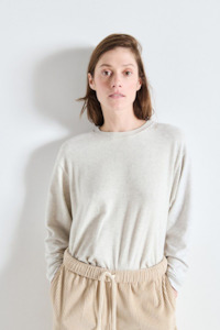 American Vintage Ypawood LS T-shirt - Heather Grey