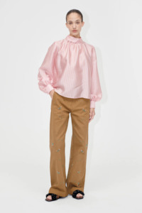 Stine Goya Utility Workwear Pants - Wild Flower Beads