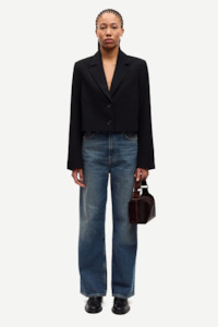 Samsoe Samsoe: Samsoe Samsoe Salaney Blazer - Black