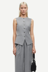 Samsoe Samsoe: Samsoe Samsoe Saruma Vest - Grey Mel.