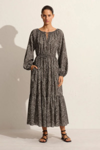 Matteau Voluminous Crew Dress - Jasmine